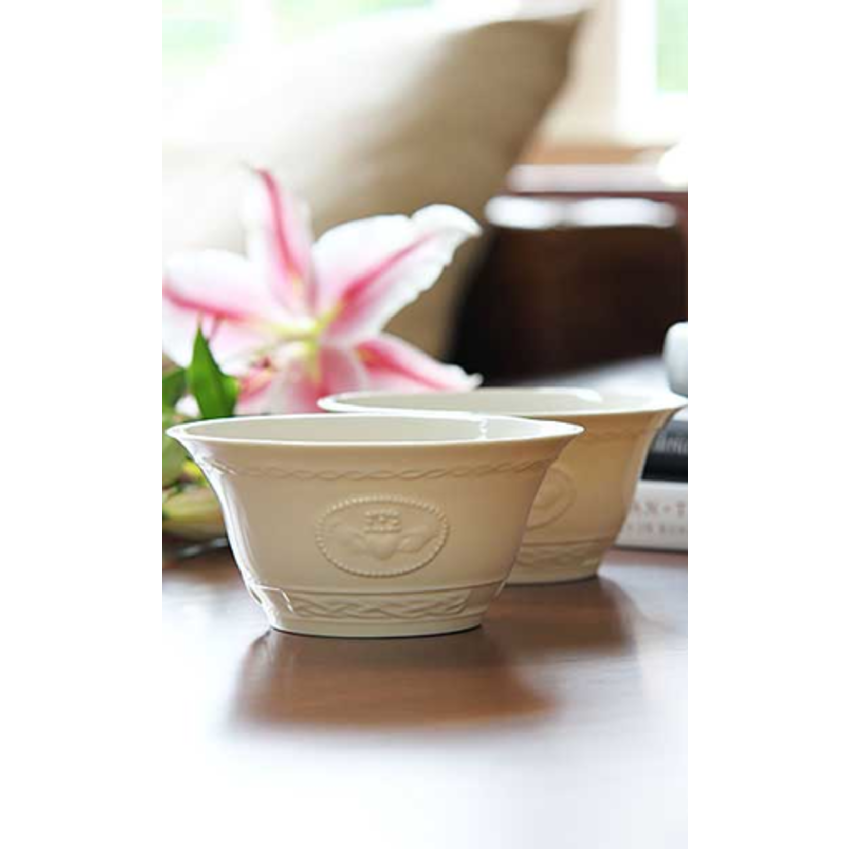 KITCHEN & ACCESSORIES BELLEEK CLADDAGH BOWLS - Set of 2