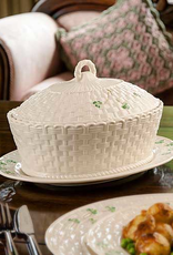 KITCHEN & ACCESSORIES BELLEEK CLASSIC SHAMROCK COVERED OVAL DISH