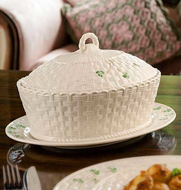 KITCHEN & ACCESSORIES BELLEEK CLADDAGH SOUP BOWL w/ HANDLES