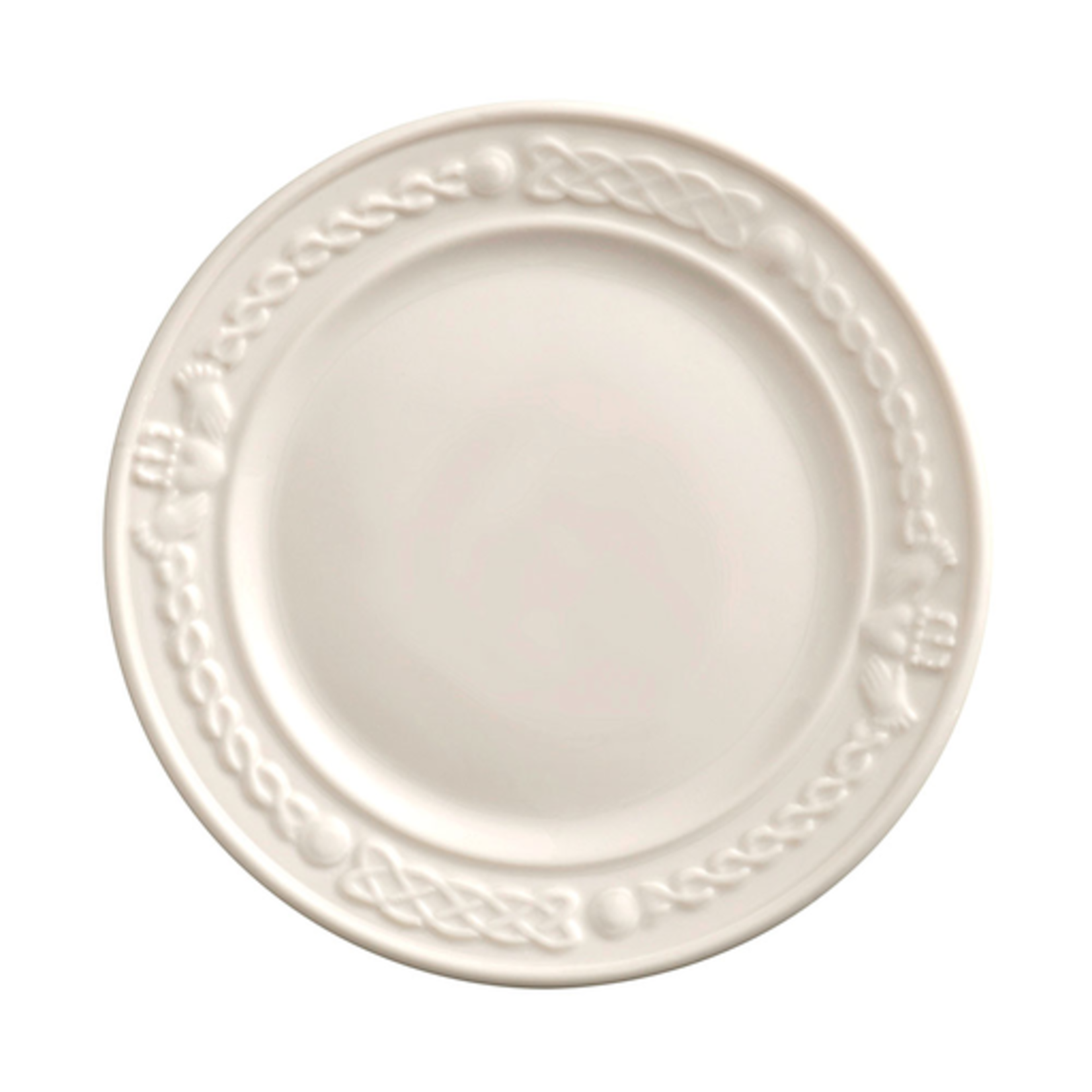 PLATES, TRAYS & DISHES BELLEEK CLADDAGH SIDE PLATE