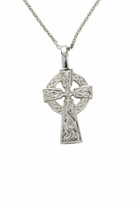 CROSSES FADO STERLING DOUBLE SIDED TRADITIONAL CELTIC CROSS - Small