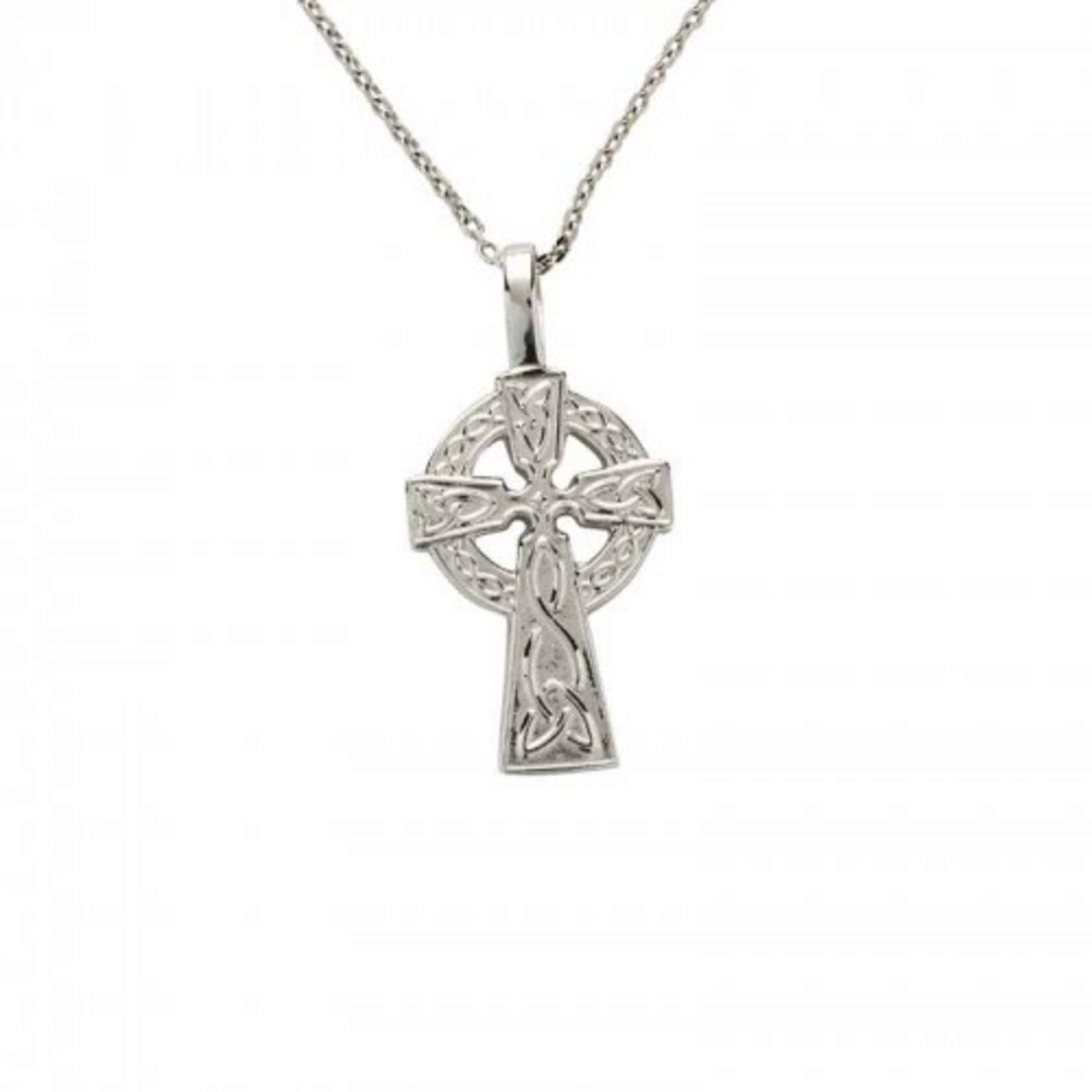 CROSSES FADO STERLING DOUBLE SIDED TRADITIONAL CELTIC CROSS - Small