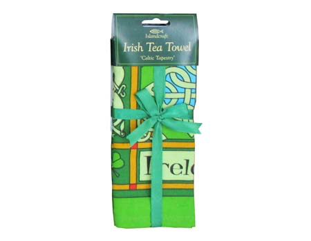 KITCHEN & ACCESSORIES TEA TOWEL - Celtic Tapestry