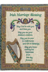 TAPESTRIES, THROWS, ETC. MARRIAGE BLESSING CELTIC THROW
