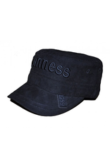 ACCESSORIES GUINNESS BLACK SUEDE EFFECT CADET CAP
