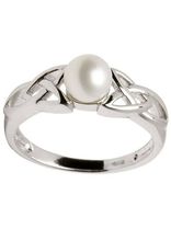 RINGS SHANORE STERLING TRINITY PEARL RING