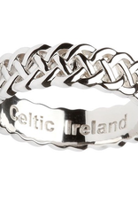 RINGS SHANORE STERLING SILVER GENTS CELTIC KNOT RING