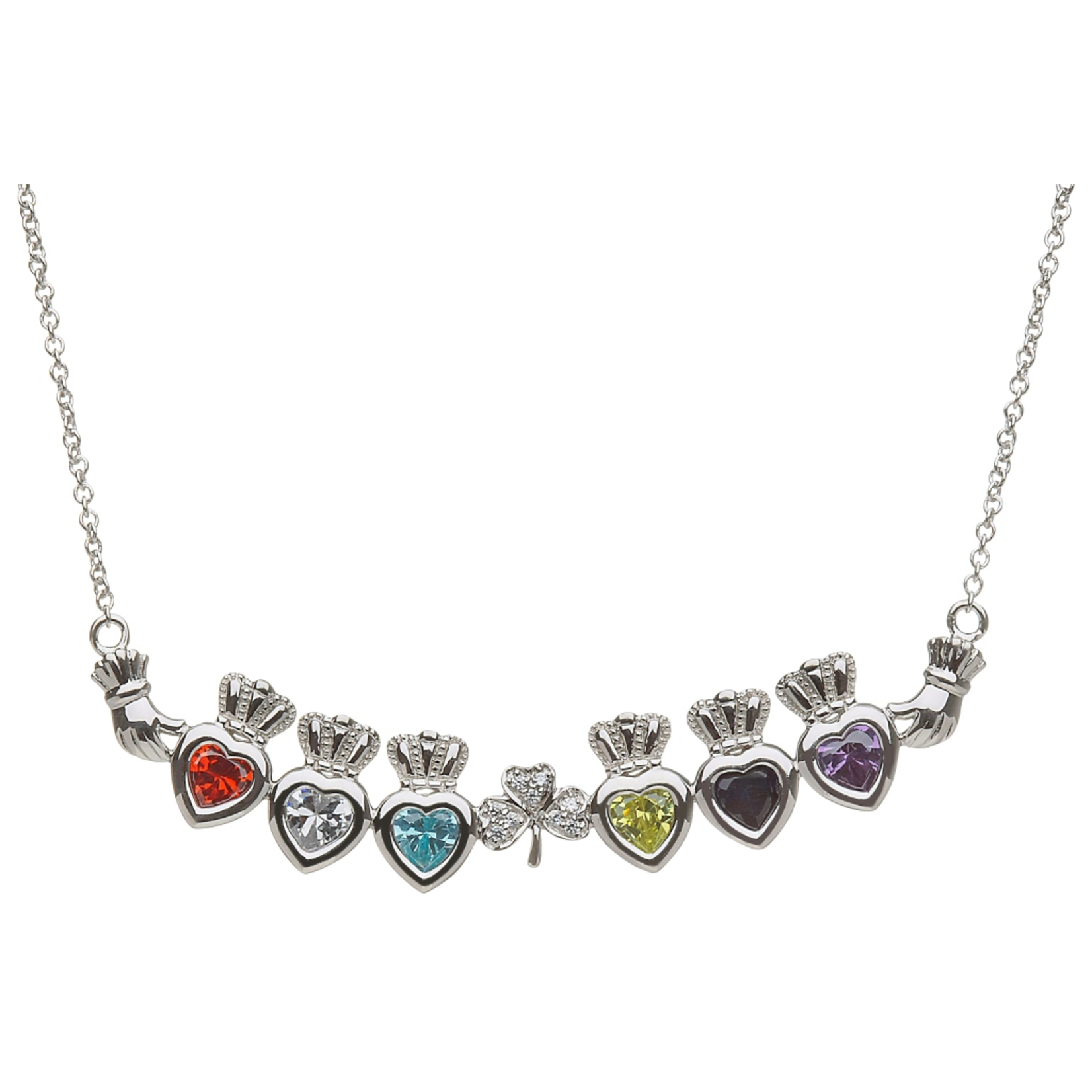 PENDANTS & NECKLACES CLADDAGH MOTHERS FAMILY PENDANT
