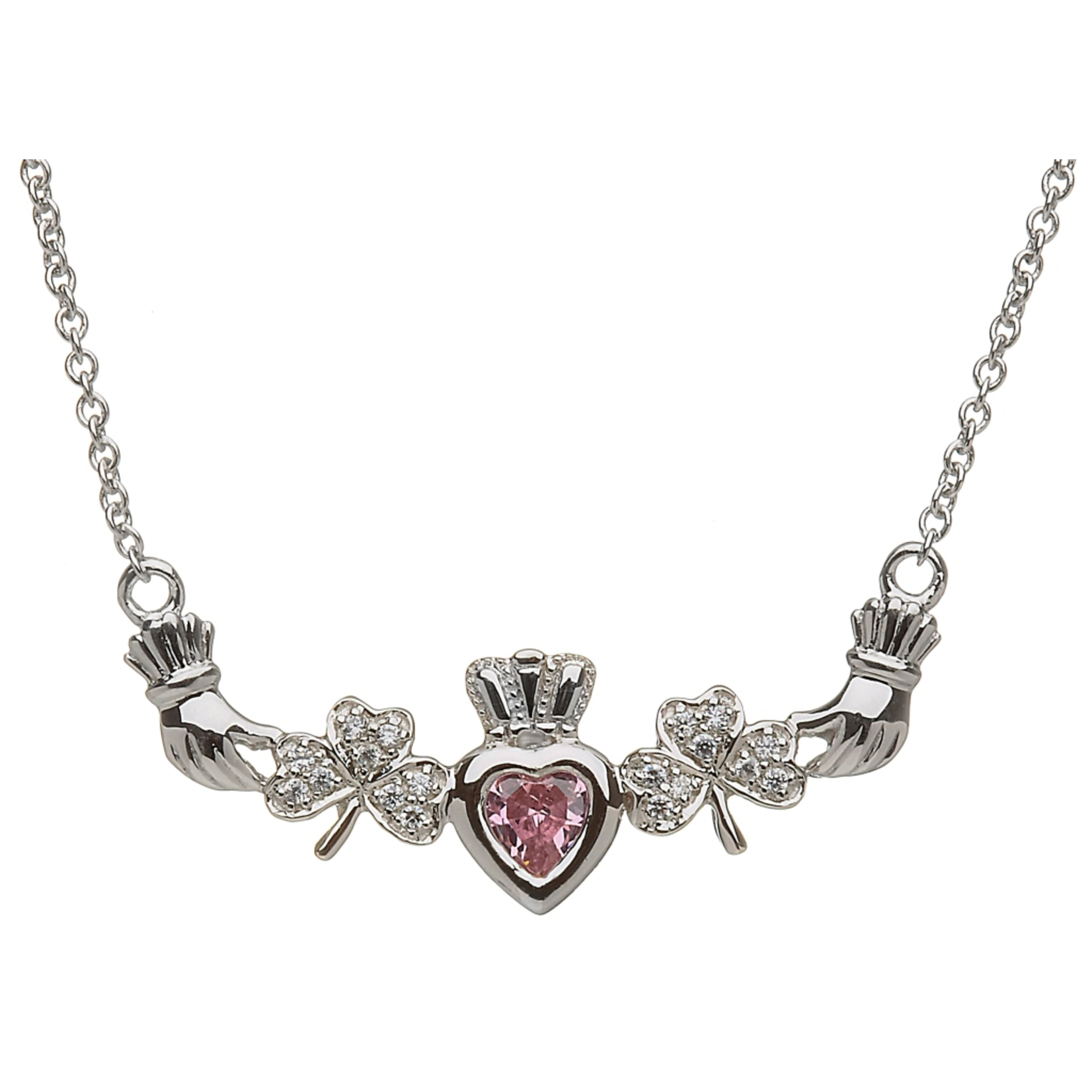 PENDANTS & NECKLACES CLADDAGH MOTHERS FAMILY PENDANT
