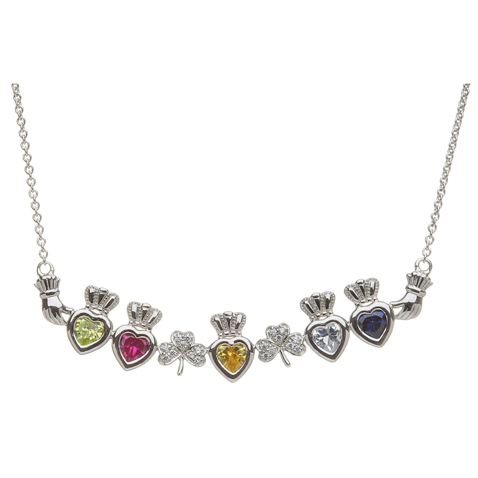 PENDANTS & NECKLACES CLADDAGH MOTHERS FAMILY PENDANT