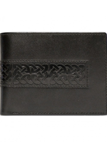 ACCESSORIES BOOK of KELLS CELTIC LEATHER WALLET - Black