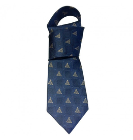 ACCESSORIES PATRICK FRANCIS CELTIC KNOT SILK TIE - Navy