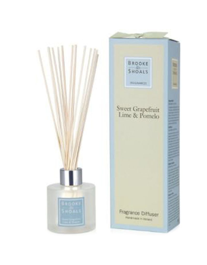 DECOR CLEARANCE : SWEET GRAPEFRUIT & LIME POMELO - REED DIFFUSER : FINAL SALE
