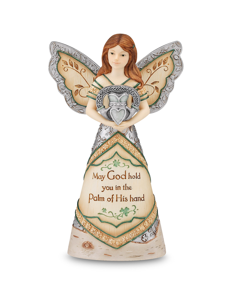 ANGELS IRISH ANGEL HOLDING CLADDAGH