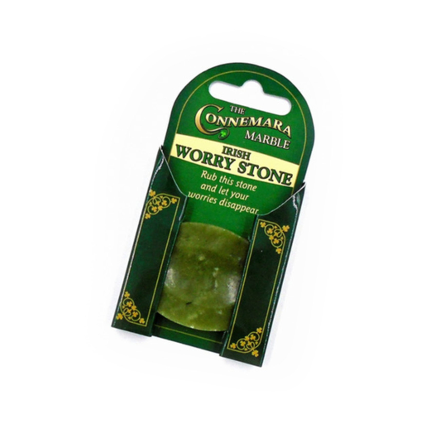 SMALL NOVELTY IRISH GIFTS CONNEMARA MARBLE WORRY STONE