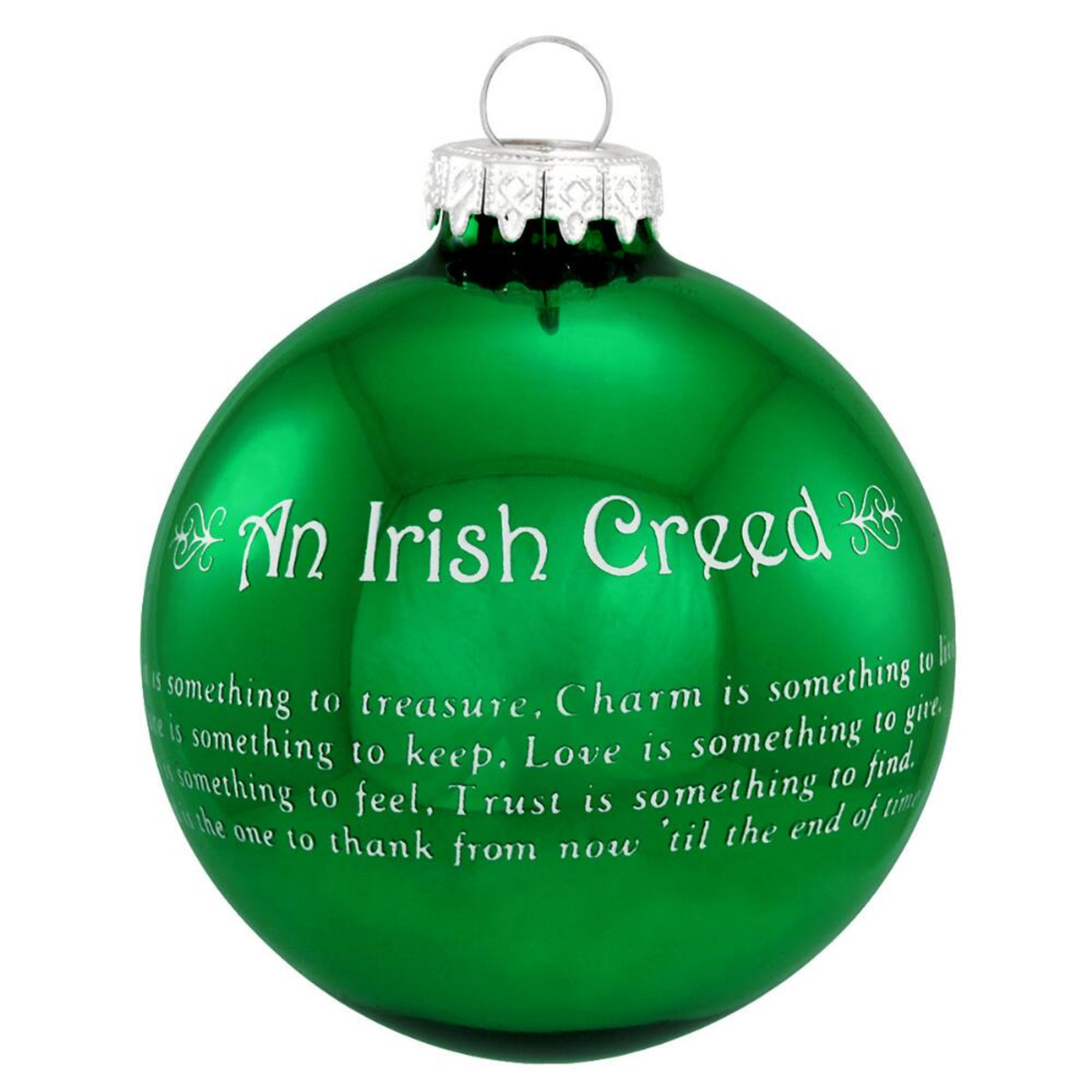 ORNAMENTS IRISH CREED ORNAMENT