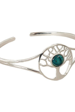 HEATHERGEMS HEATHERGEM TREE of LIFE PLATED BANGLE