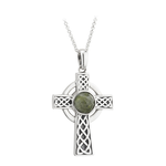 CROSSES SOLVAR STERLING SML CROSS with CONNEMARA