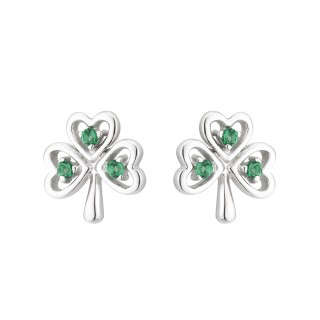 St. Patricks Day Earrings 6 Choices Clovers, Shamrock, Green Beer Seed Bead  & Sequin Post Back Parade Ready 