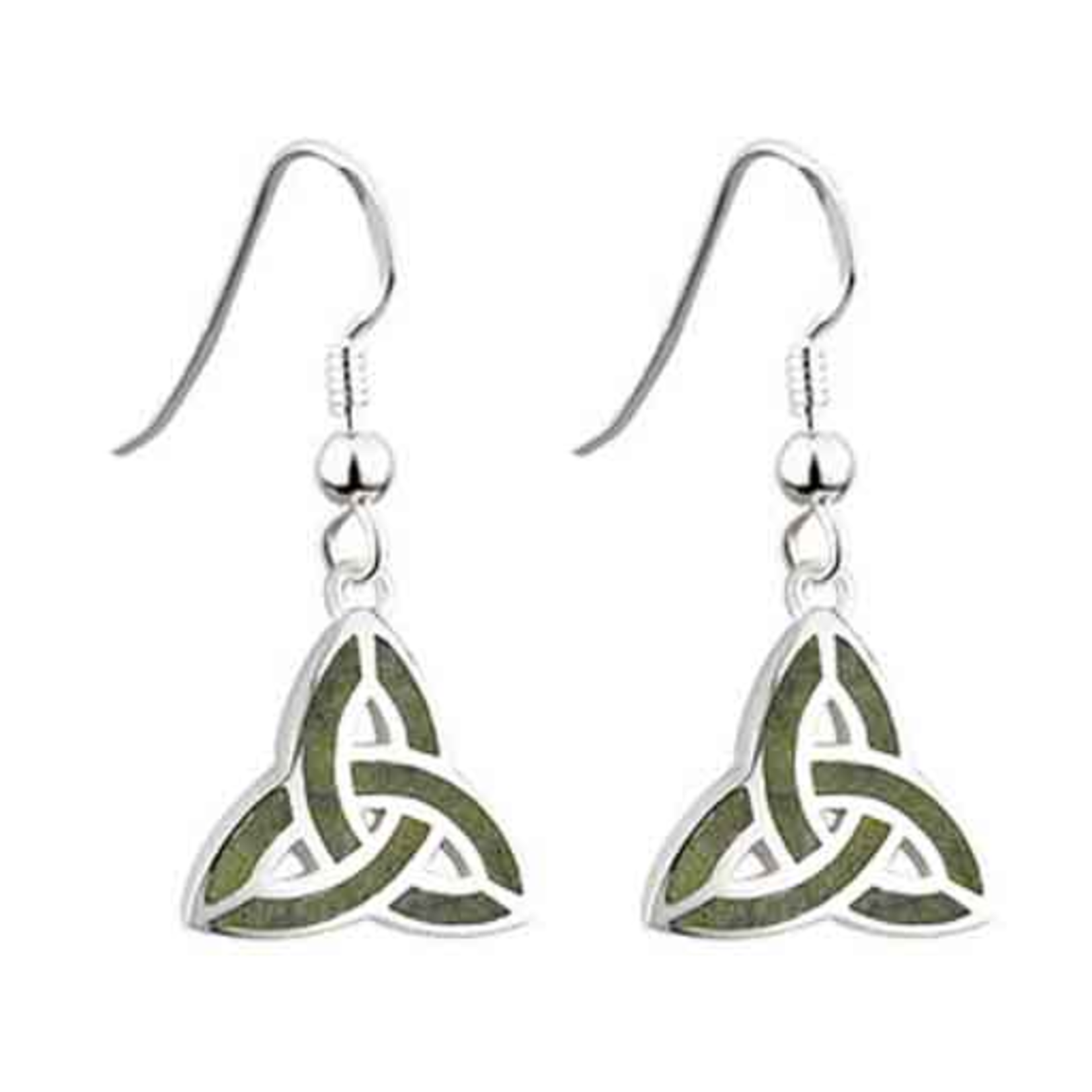 EARRINGS SOLVAR STERLING & CONNEMARA TRINITY EARRINGS