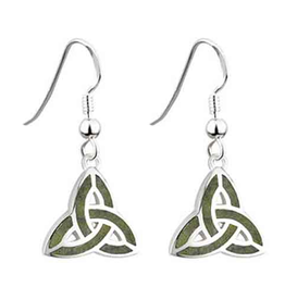 EARRINGS SOLVAR STERLING & CONNEMARA TRINITY EARRINGS