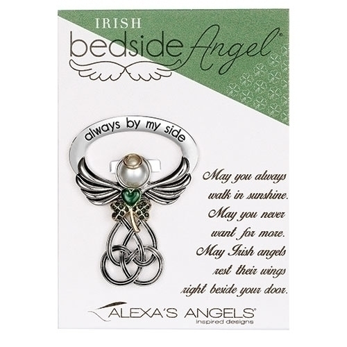 ANGELS “ALWAYS BY MY SIDE” IRISH ANGEL STANDING ORNAMENT