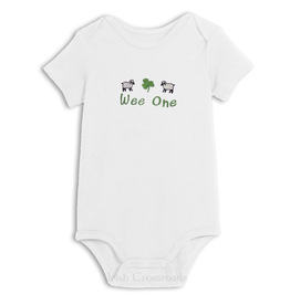 BABY CLOTHES "WEE ONE" ONESIE