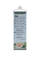 TAPESTRIES, THROWS, ETC. “MAY THE ROAD RISE …” WALLHANGING