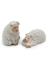 KITCHEN & ACCESSORIES CURLY SHEEP SALT & PEPPER SET