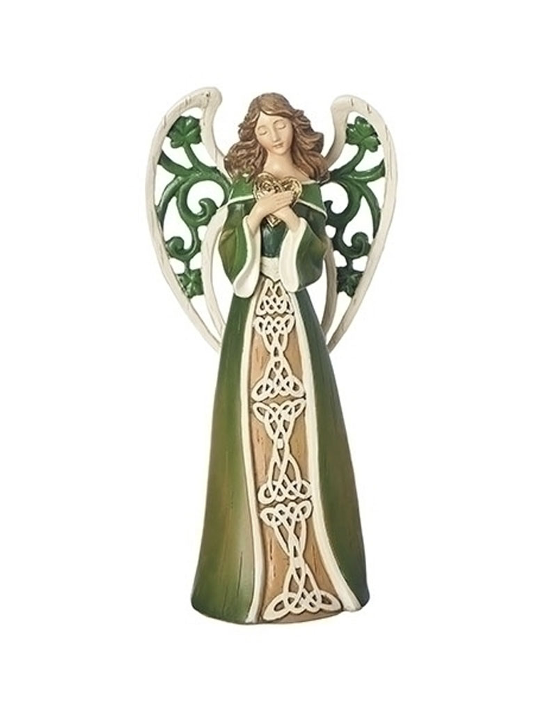 ANGELS IRISH ANGEL with SHAMROCK WINGS