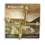 RELIGIOUS REED ORIGINAL CARDED ST. BRIGID CROSS - 6”