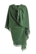 CAPES & RUANAS CELTIC RUANA - Emerald Green