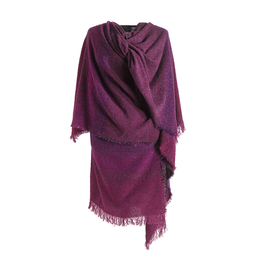 CAPES & RUANAS CELTIC RUANA - Rich Burgundy