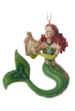 ORNAMENTS IRELAND CELTIC MERMAID ORNAMENT