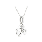 PENDANTS & NECKLACES ACARA SILVER SHAMROCK PENDANT