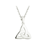 PENDANTS & NECKLACES SOLVAR STERLING TRINITY KNOT PENDANT
