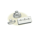 RINGS AMETHYST DUBLIN - STERLING DAY & NIGHT CLADDAGH