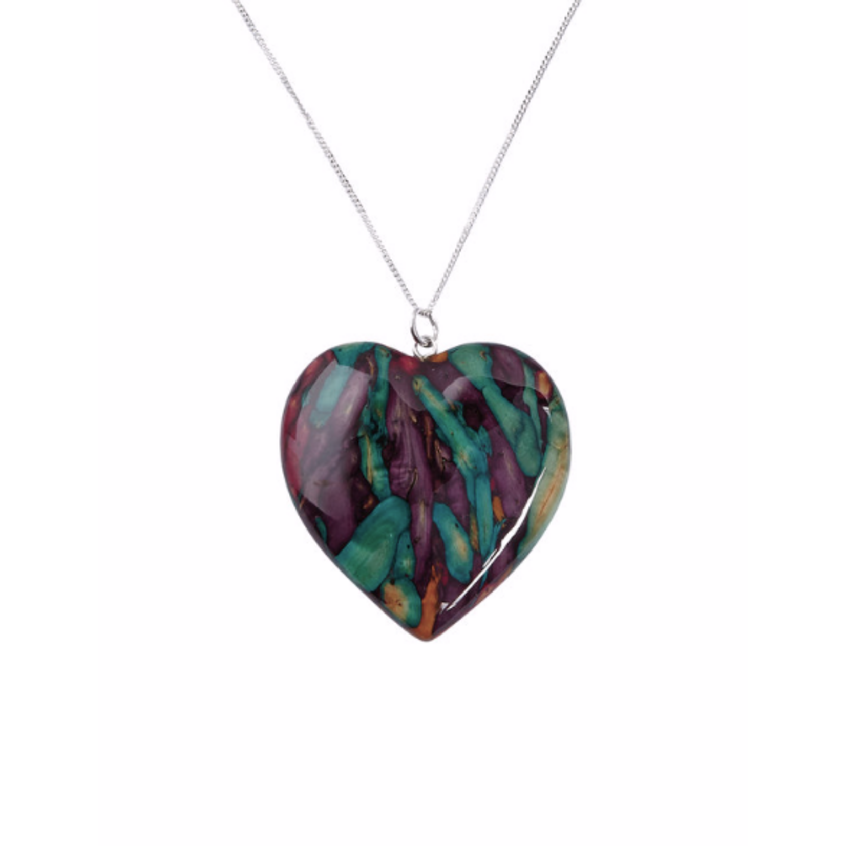 PENDANTS & NECKLACES HEATHERGEM LARGE HEART PENDANT
