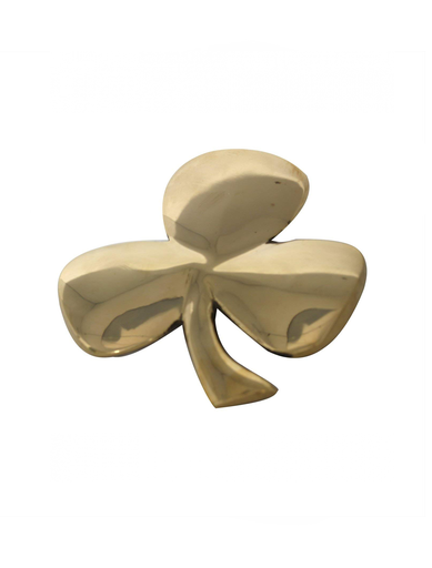 DECOR BRASS SHAMROCK