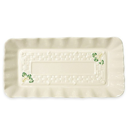 KITCHEN & ACCESSORIES BELLEEK CLASSIC SHAMROCK TRAY