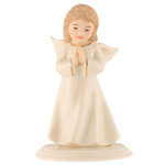 ANGELS BELLEEK LIVING MINI ANGEL of PRAYER