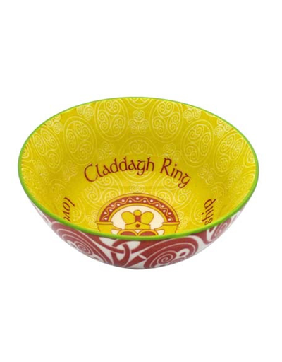VASES & BOWLS CELTIC CLARA BOWL - CLADDAGH RING (4.25")
