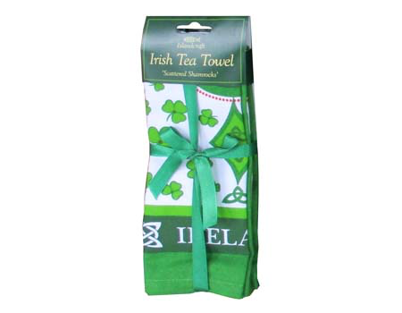 SHAMROCK OVEN GLOVE & POT HOLDER - Irish Crossroads