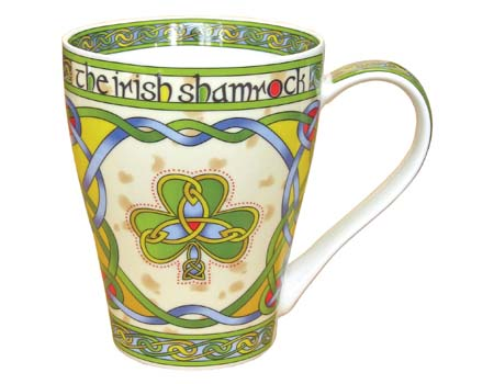 Ireland Shamrock Mug Coffee Cup 370 ml/12.5 fl. oz by Royal Tara