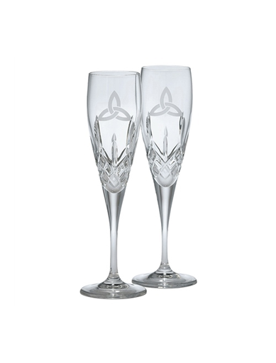 Galway Crystal Longford White Wine Glass Pair