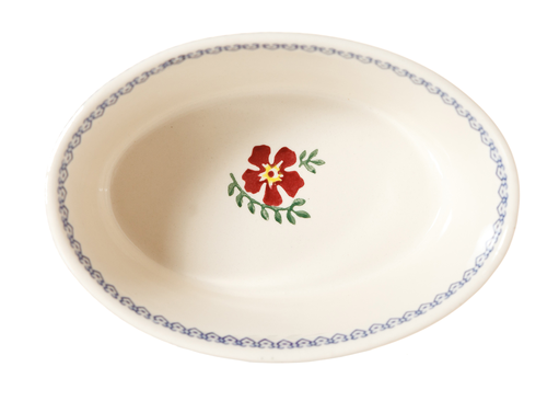 KITCHEN & ACCESSORIES NICHOLAS MOSSE SMALL OVAL PIE DISH - Old Rose