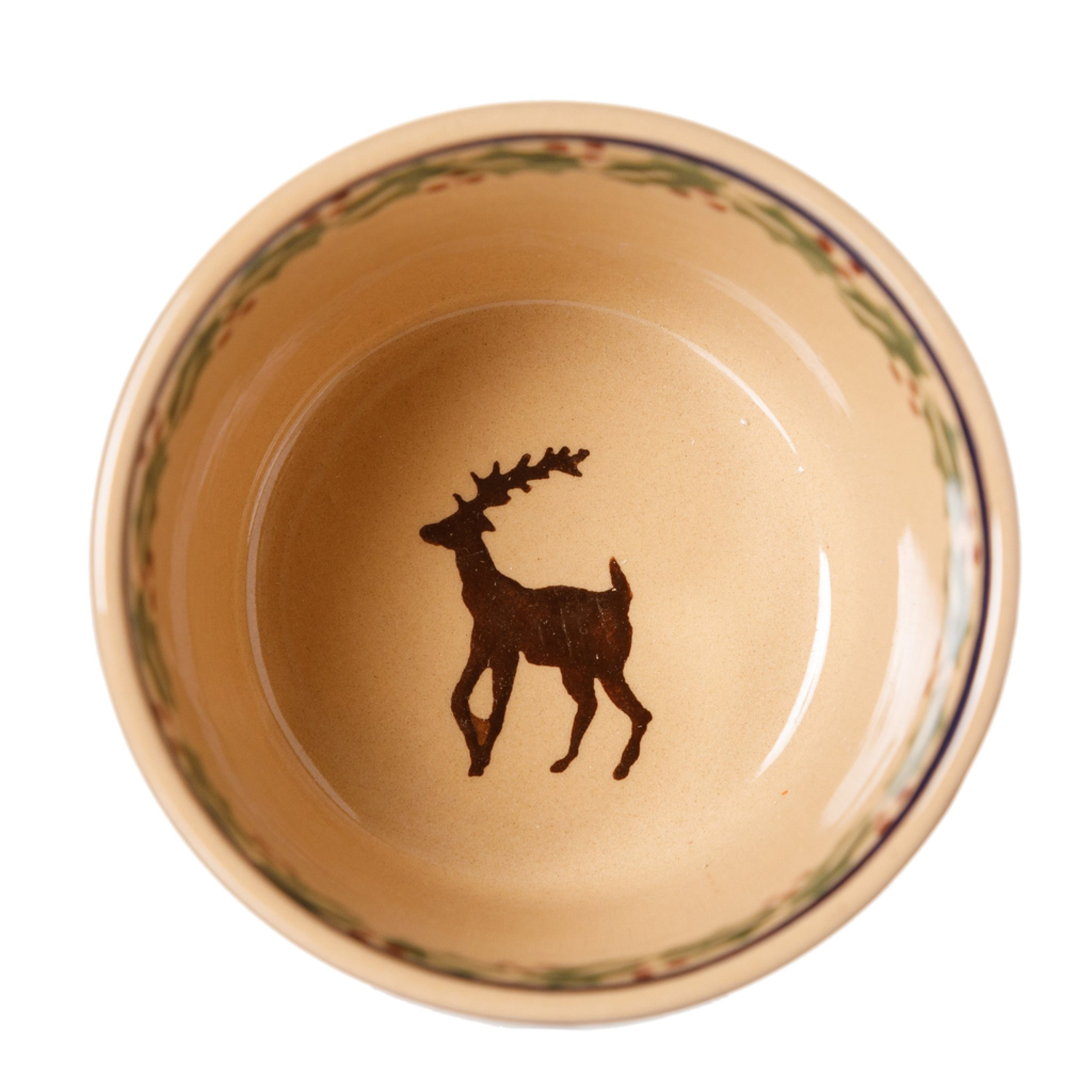 HOLIDAY NICHOLAS MOSSE CUSTARD CUP - Reindeer