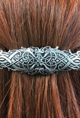 ACCESSORIES MULLINGAR PEWTER CELTIC HAIR BARRETTE - Celtic Dragon