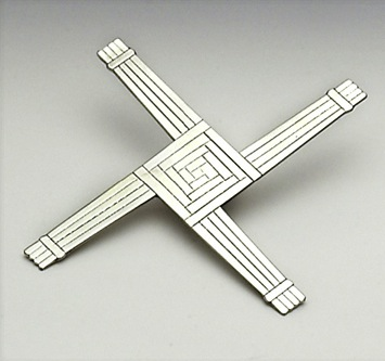 CROSSES MULLINGAR PEWTER ST. BRIGID CROSS