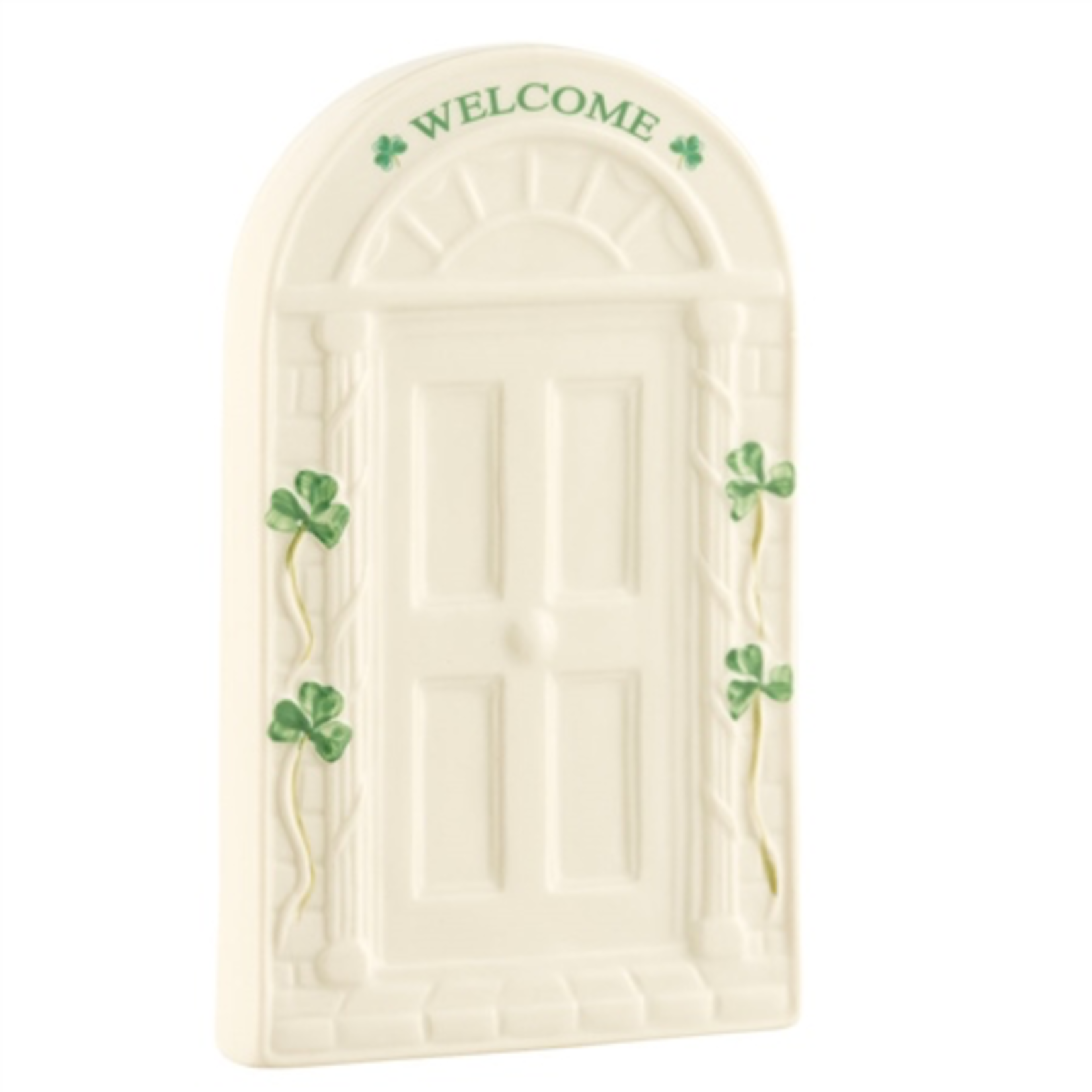 DECOR BELLEEK WELCOME DOOR WALL PLAQUE